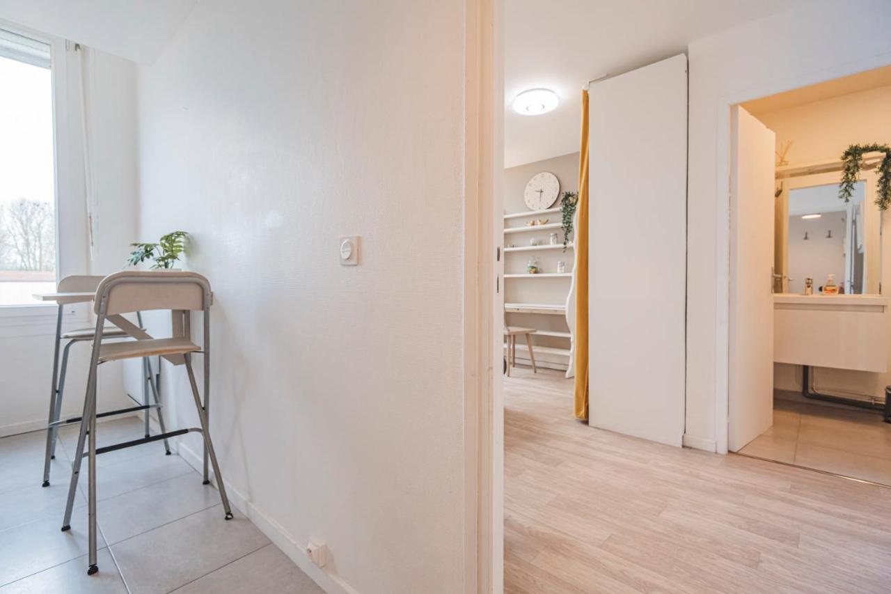 Joli Studio"Le Clair Logis" Gare Centre Petit Dejeuner Possible Reims Eksteriør bilde