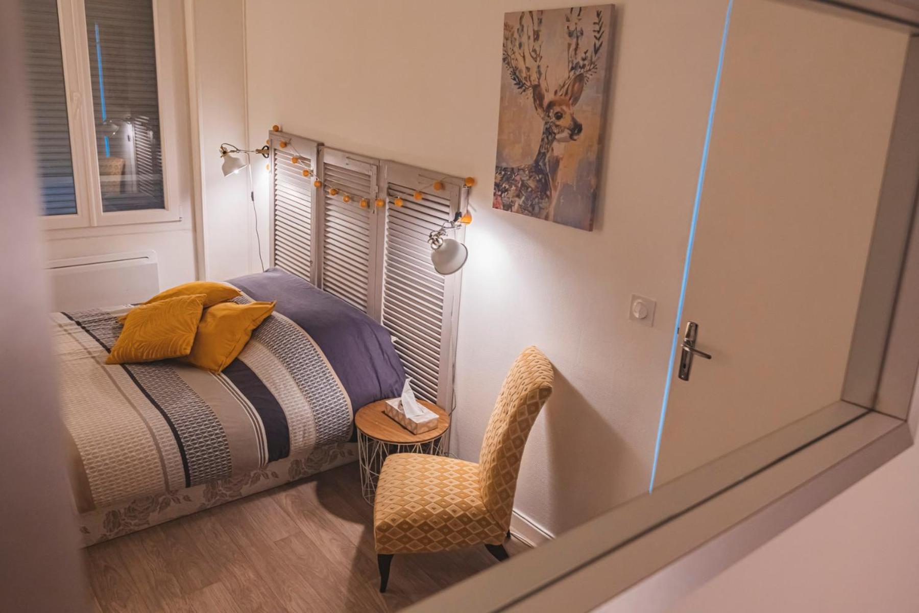 Joli Studio"Le Clair Logis" Gare Centre Petit Dejeuner Possible Reims Eksteriør bilde